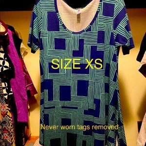 Blue LulaRoe Perfect T - Never Worn